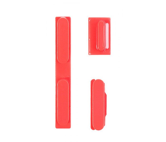 iPhone 5C Mute, Volume and Power Buttons (Pink)